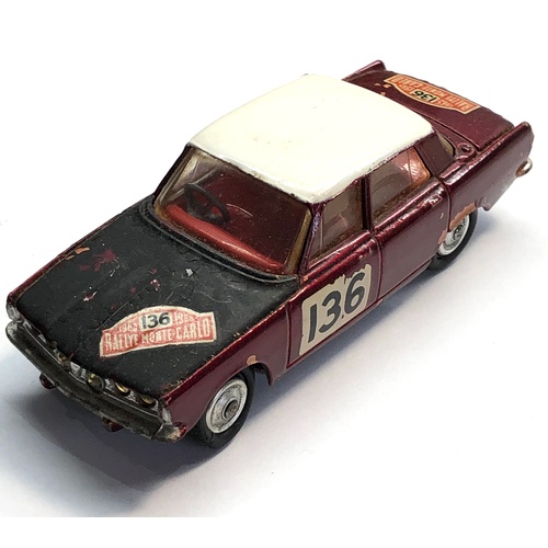 336 - Original boxed corgi 1965 52 196 rallye monte -carlo 
mini copper rover 2000 Citroen in as shown con... 