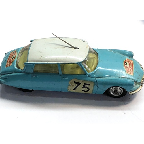 336 - Original boxed corgi 1965 52 196 rallye monte -carlo 
mini copper rover 2000 Citroen in as shown con... 