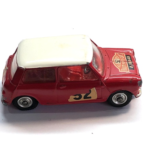 336 - Original boxed corgi 1965 52 196 rallye monte -carlo 
mini copper rover 2000 Citroen in as shown con... 