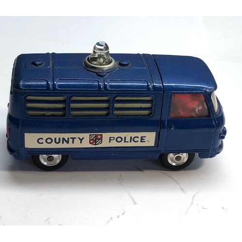 343 - Original boxed corgi 464 commer police van as shown condition