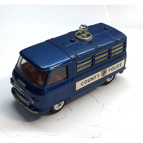 343 - Original boxed corgi 464 commer police van as shown condition