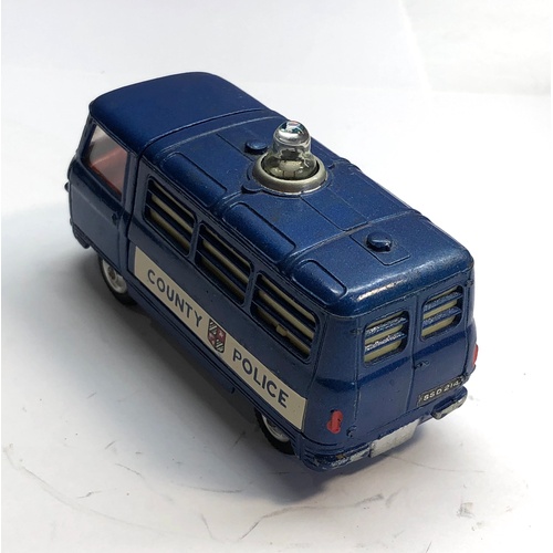 343 - Original boxed corgi 464 commer police van as shown condition