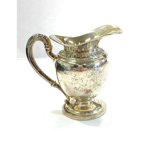 55 - Antique/ vintage stamped 800 continental silver cream jug height - 8.5cm item is in antique/ vintage... 