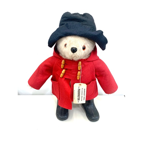 410 - 1972 Gabrielle designs Paddington bear with wellies, in overall good condition, does has a smoke odo... 