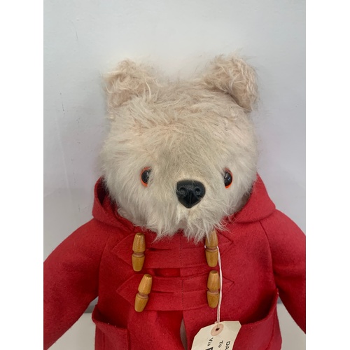 410 - 1972 Gabrielle designs Paddington bear with wellies, in overall good condition, does has a smoke odo... 