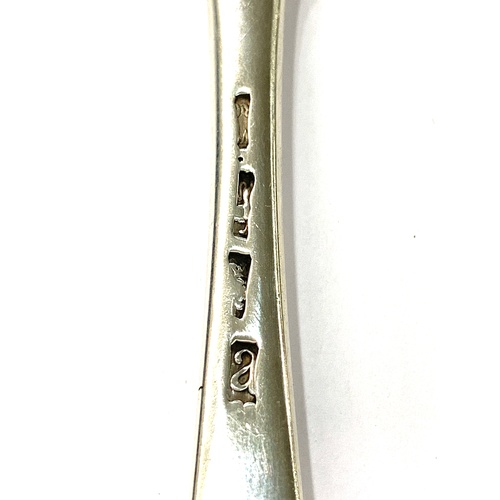 86 - Georgian silver fork dating back to 1776, overall good antique condition, approximate total weight: ... 