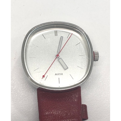 Alessi AL 5003 by piero lissoni Quartz wristwatch working order