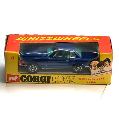 438 - Corgi 393 Mercedes Benz 350sl boxed, in good condition as shown