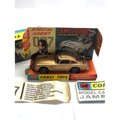 440 - Boxed corgi James Bond Aston Martin D.B.5 all complete in good condition please see images for condi... 