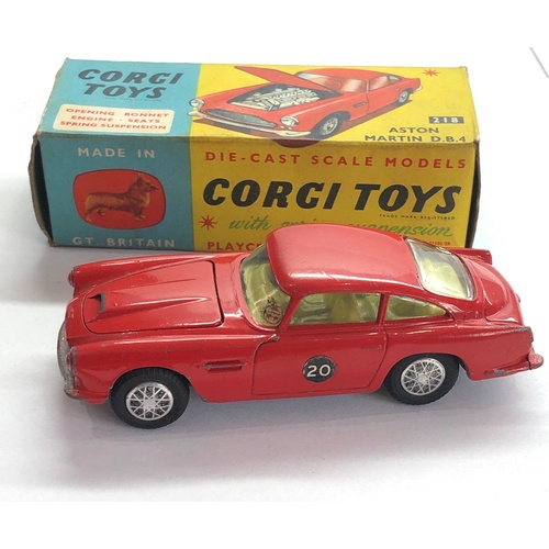 442 - Boxed Corgi 218 Aston Martin D.B.402 in good condition please see images for condition