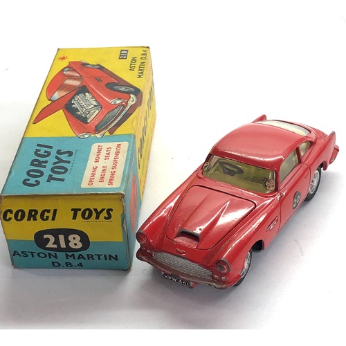 442 - Boxed Corgi 218 Aston Martin D.B.402 in good condition please see images for condition