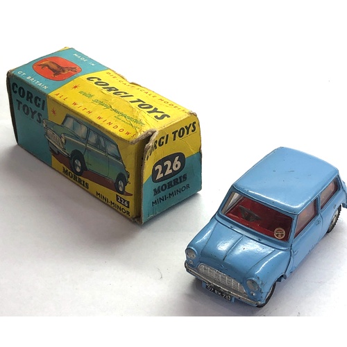 443 - Boxed Corgi 226 Morris Mini Minor in good condition please see images for condition