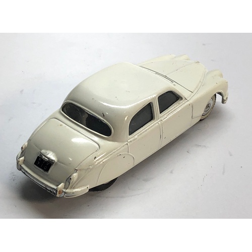 447 - Boxed Corgi 208 Jaguar 2.4 litre saloon in good condition please see images for condition