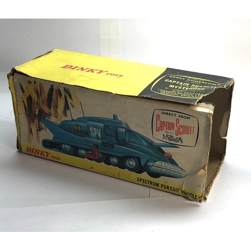 456 - Dinky 104 Captain Scarlet SPV spectrum pursuit vehicle boxed please see images for condition