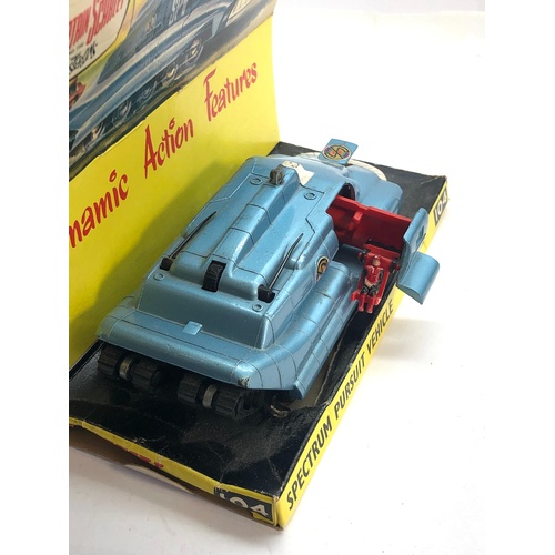 456 - Dinky 104 Captain Scarlet SPV spectrum pursuit vehicle boxed please see images for condition