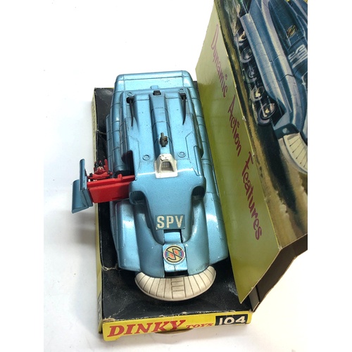 456 - Dinky 104 Captain Scarlet SPV spectrum pursuit vehicle boxed please see images for condition