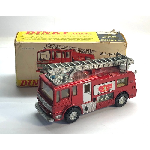 457 - Dinky 285 Merryweather marquis fire tender original boxed please see images for condition