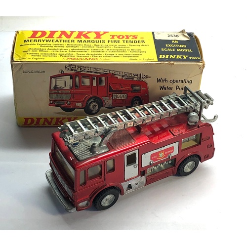 457 - Dinky 285 Merryweather marquis fire tender original boxed please see images for condition