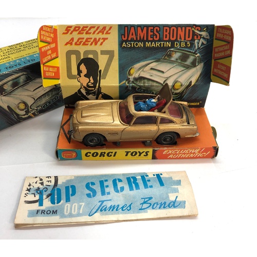 459 - Corgi 261 James Bond boxed in good condition please see images for condition