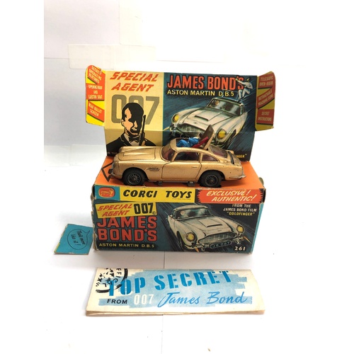 459 - Corgi 261 James Bond boxed in good condition please see images for condition