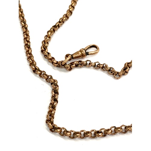 395 - Gold tone ladies necklace, overall approximate length 26.5 inches