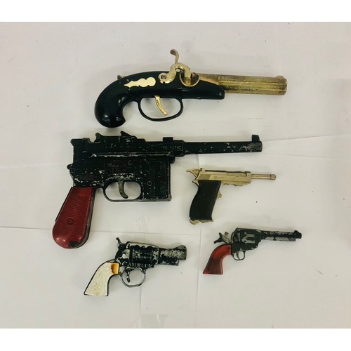 54 - 5 vintage toy guns