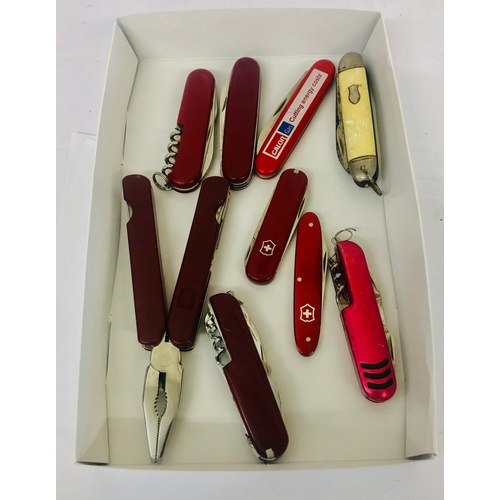 28 - 9 vintage penknives