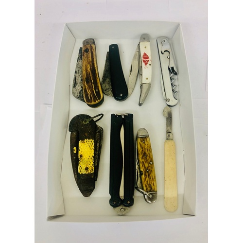 34 - 8 vintage penknives