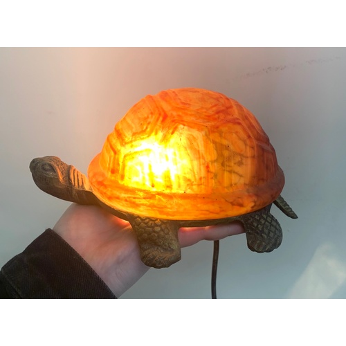 9 - Tortoise table top lamp, working condition