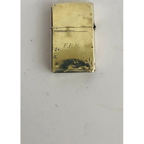 388 - Sterling silver lighter