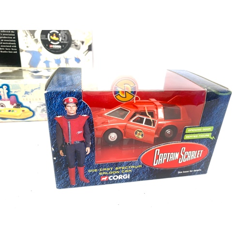 473 - Corgi classics The Beatles, yellow submarine in original box, Corgi Captain Scarlet again in origina... 