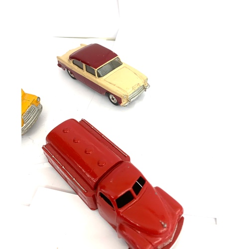 483 - Selection 4 vintage vehicles to include 3 Dinky, 1 Corgi, please view image for condition