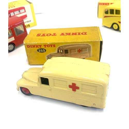 473 - 3 Boxed Dinky die cast vehicles, please see images for condition