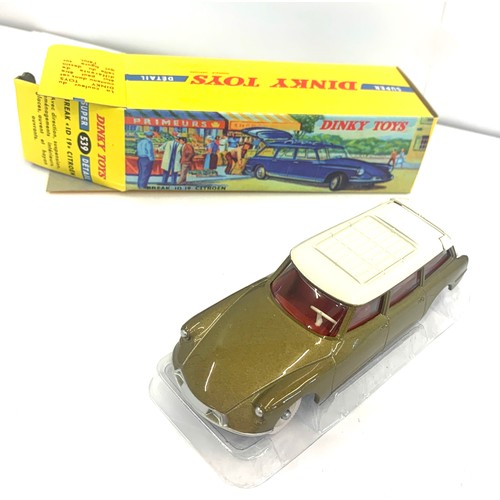 468 - 3 Boxed Dinky die cast vehicles, please see images for condition