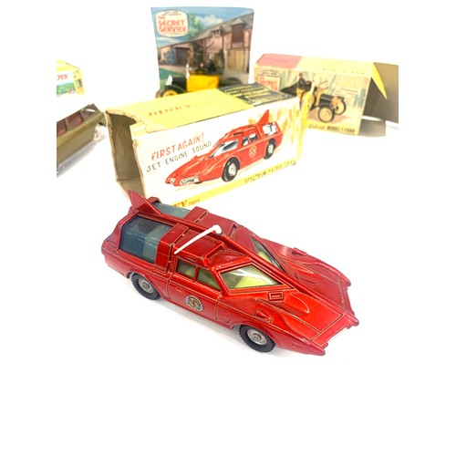 468 - 3 Boxed Dinky die cast vehicles, please see images for condition