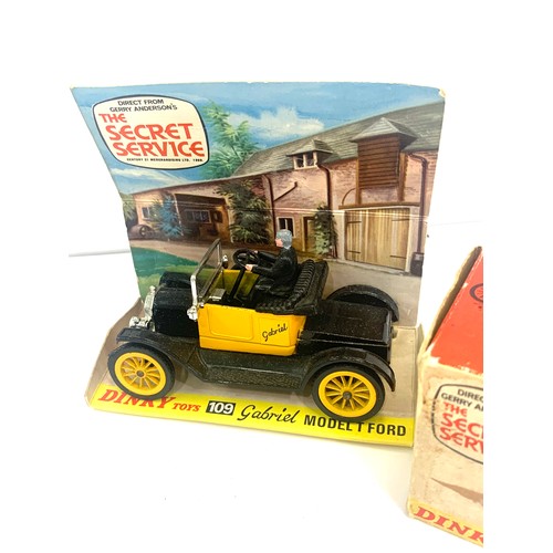 468 - 3 Boxed Dinky die cast vehicles, please see images for condition