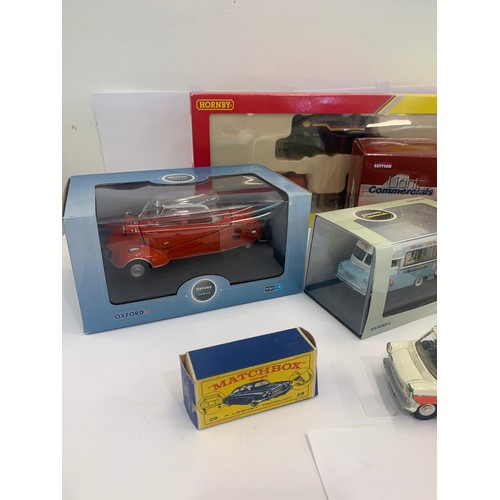 477 - Large selection of die cast vehicles, to include Dinky, Hornby etc, please see images for condition