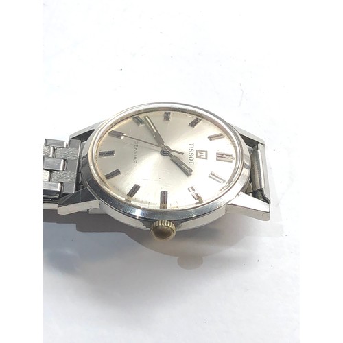 320 - Vintage gents Tissot seastar wristwatch the watch is ticking please see images for condition no warr... 