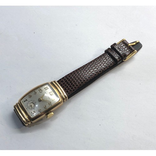 323 - Vintage gents Hamilton  wristwatch the watch is ticking but the winder does not work 10k gold filled... 