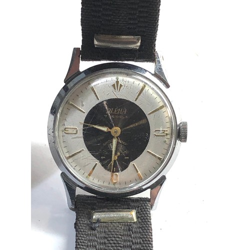 330 - Vintage gents Alpha wristwatch the watch is ticking please see images for condition no warranty give... 