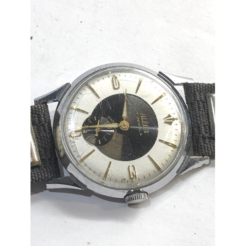 330 - Vintage gents Alpha wristwatch the watch is ticking please see images for condition no warranty give... 