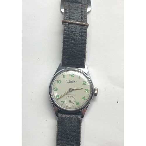 337 - Vintage gents Kienzle markant wristwatch the watch is ticking  please see images for condition no wa... 