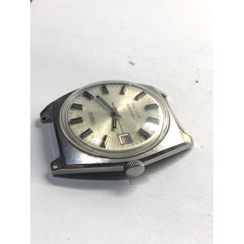 338 - Vintage gents Waltham automatic wristwatch the watch is not ticking and no strap  please see images ... 