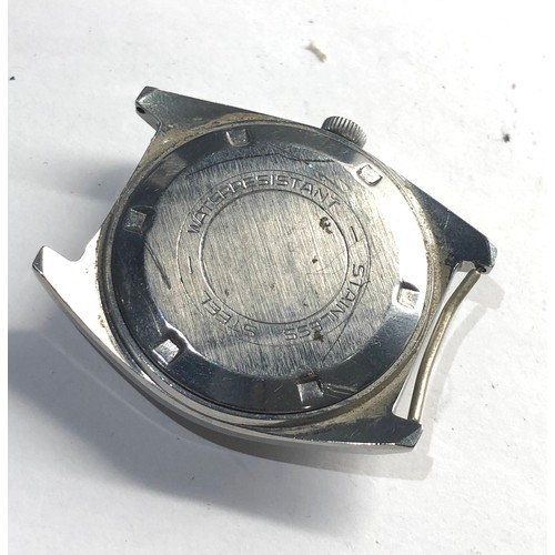 338 - Vintage gents Waltham automatic wristwatch the watch is not ticking and no strap  please see images ... 