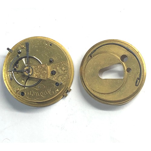 303 - Antique full hunter silver fusee pocket watch T.Jones Sydney watch winds and ticks but no warranty g... 