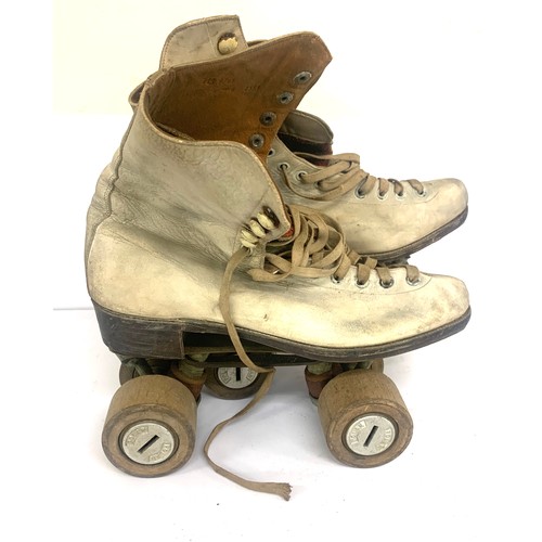 84 - Pair Polar vintage roller skates