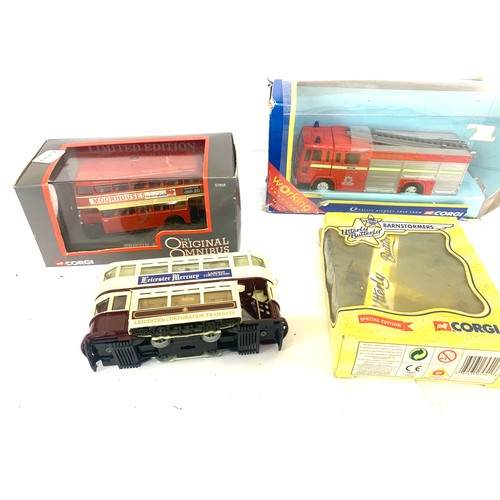 69 - Selection of vintage Corgi vehicles, ( 4 boxed, 1 unboxed)