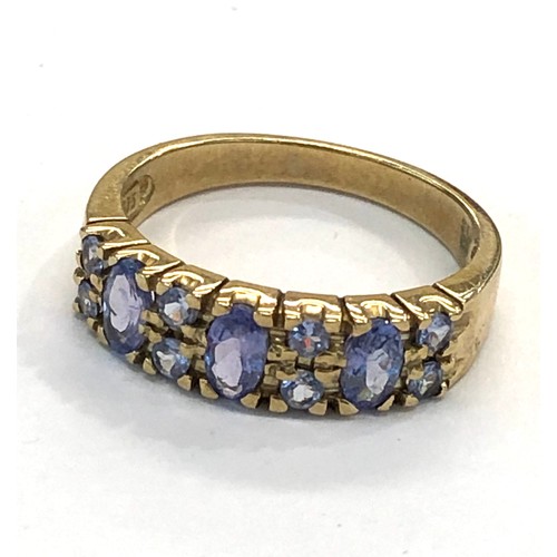 228 - 9ct gold stone set dress ring weight 2.7g please see images for details