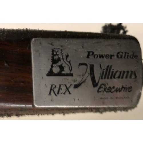 303 - Rex Williams Pro glide executive snooker cue with case,