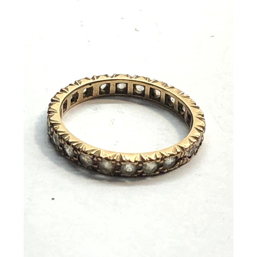 461 - 9ct gold stone set dress ring weight 2.1g